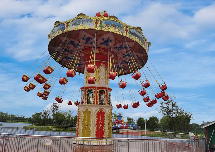 游樂(lè)園經(jīng)典項(xiàng)目搖頭飛椅